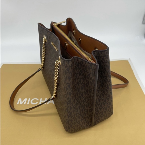 Michael Kors Teagen Satchel & Double Zip Wallet - Picture 8 of 11